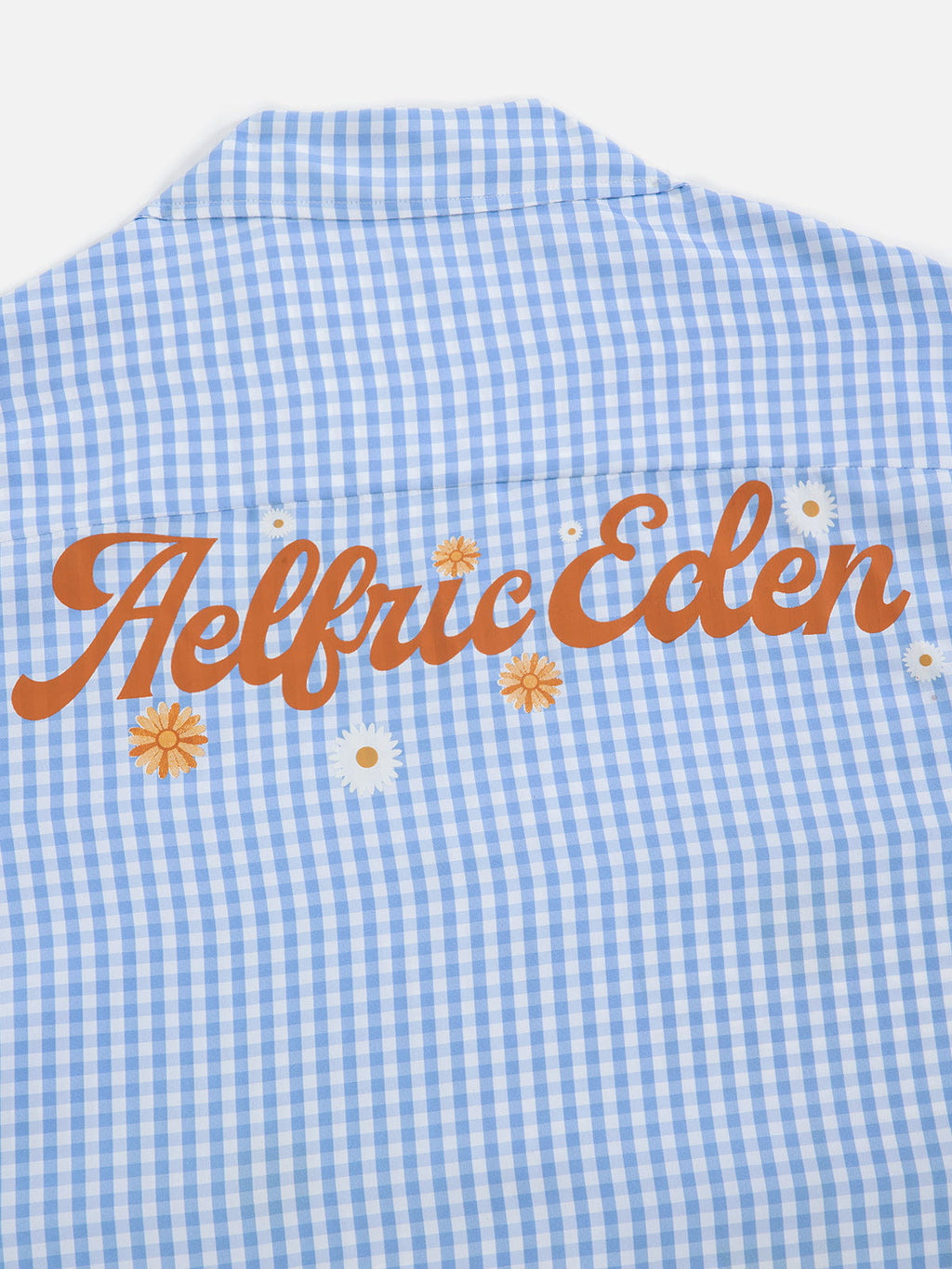 Aelfric Eden Boxy Daisy Gingham Short Sleeve Shirt