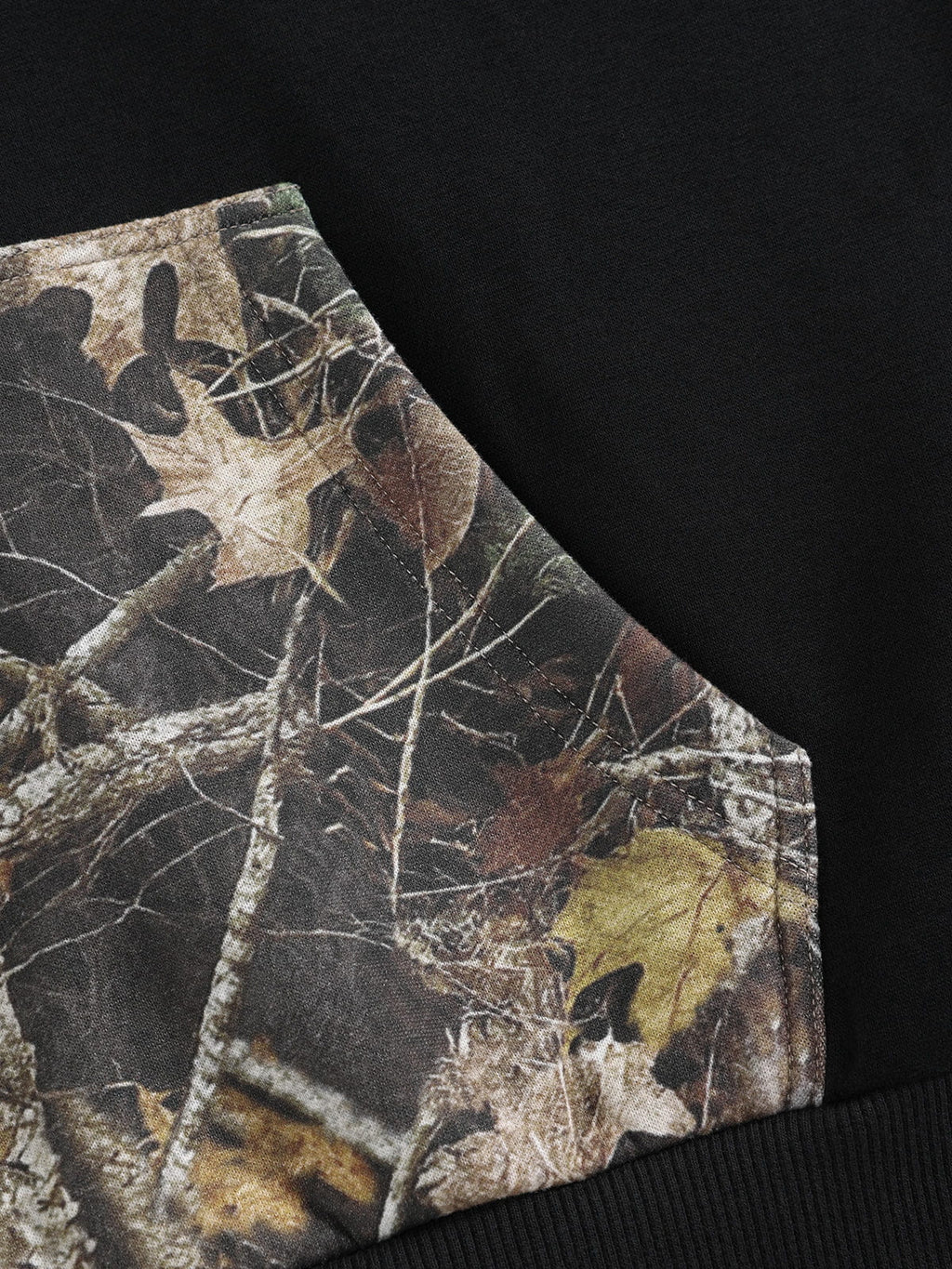 Aelfric Eden Boxy CAMO Panel Pullover Hoodie