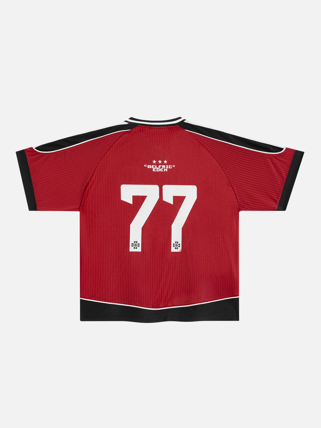 Aelfric Eden Boxy V-Neck Panel Jersey Tee