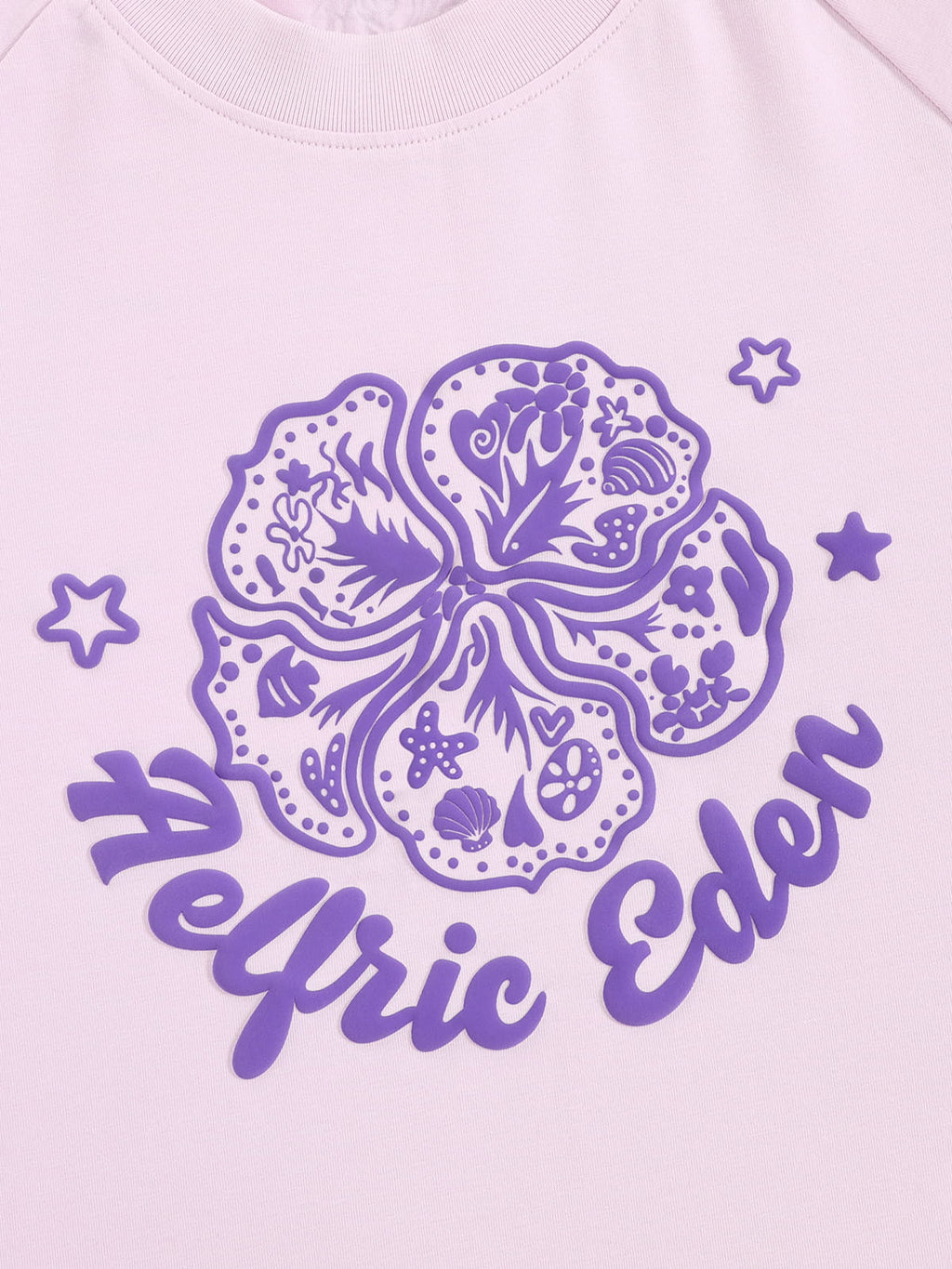 Aelfric Eden Cropped Floral Motif Tee