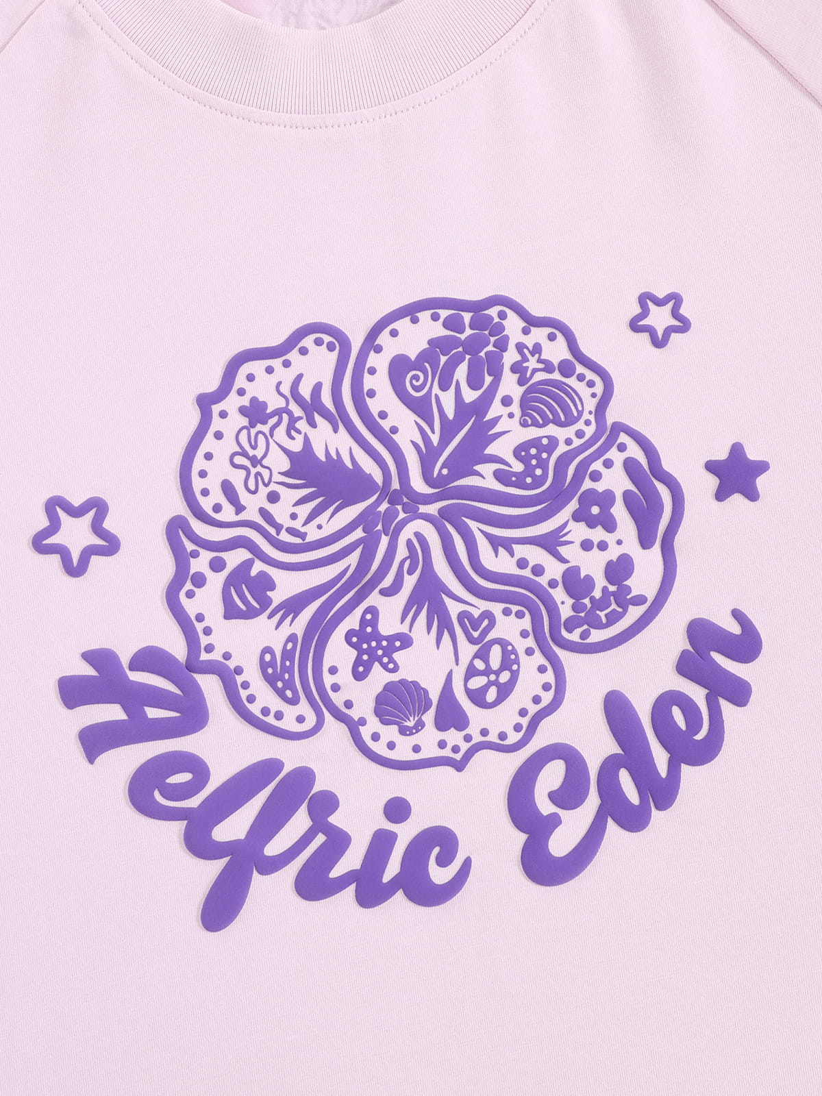 Aelfric Eden Cropped Floral Motif Tee