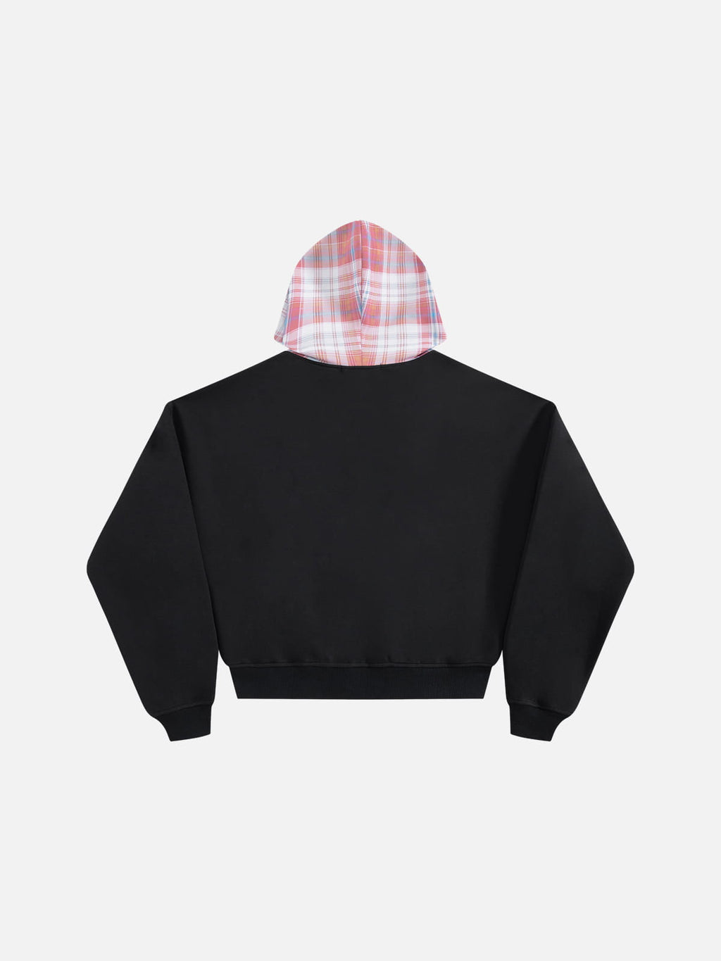 Aelfric Eden Boxy Plaid Hood Zip Up Hoodie