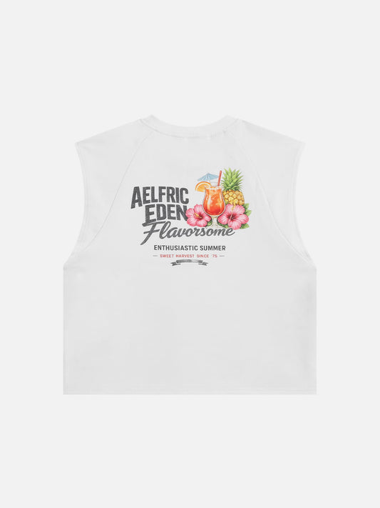 Aelfric Eden Boxy Graphic Tank Top