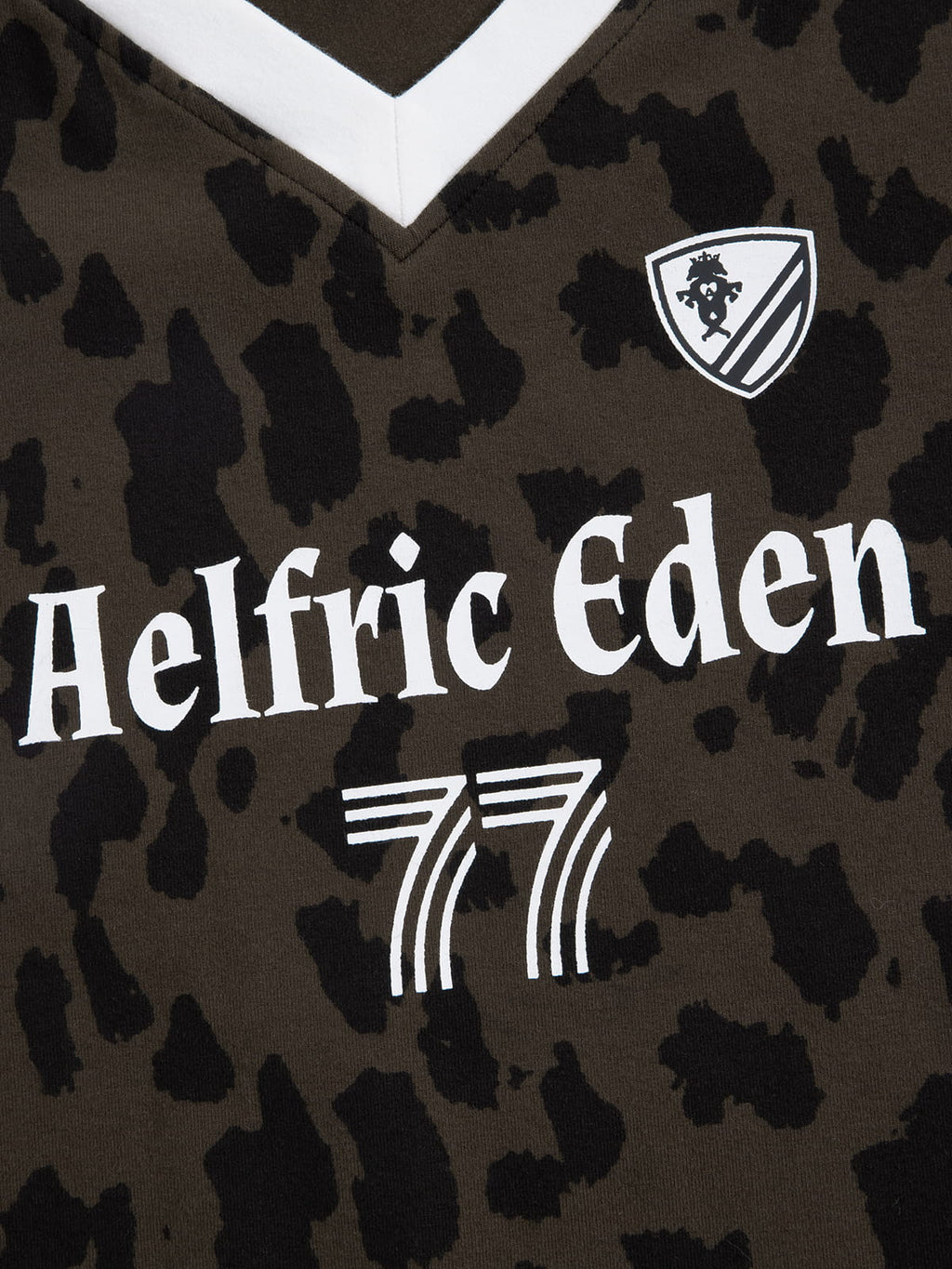 Aelfric Eden Leopard V-Neck Baby Tee