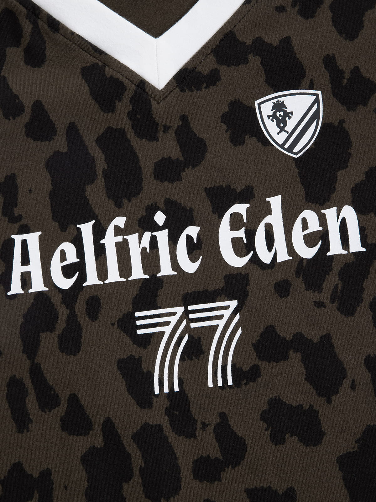 Aelfric Eden Leopard V-Neck Baby Tee