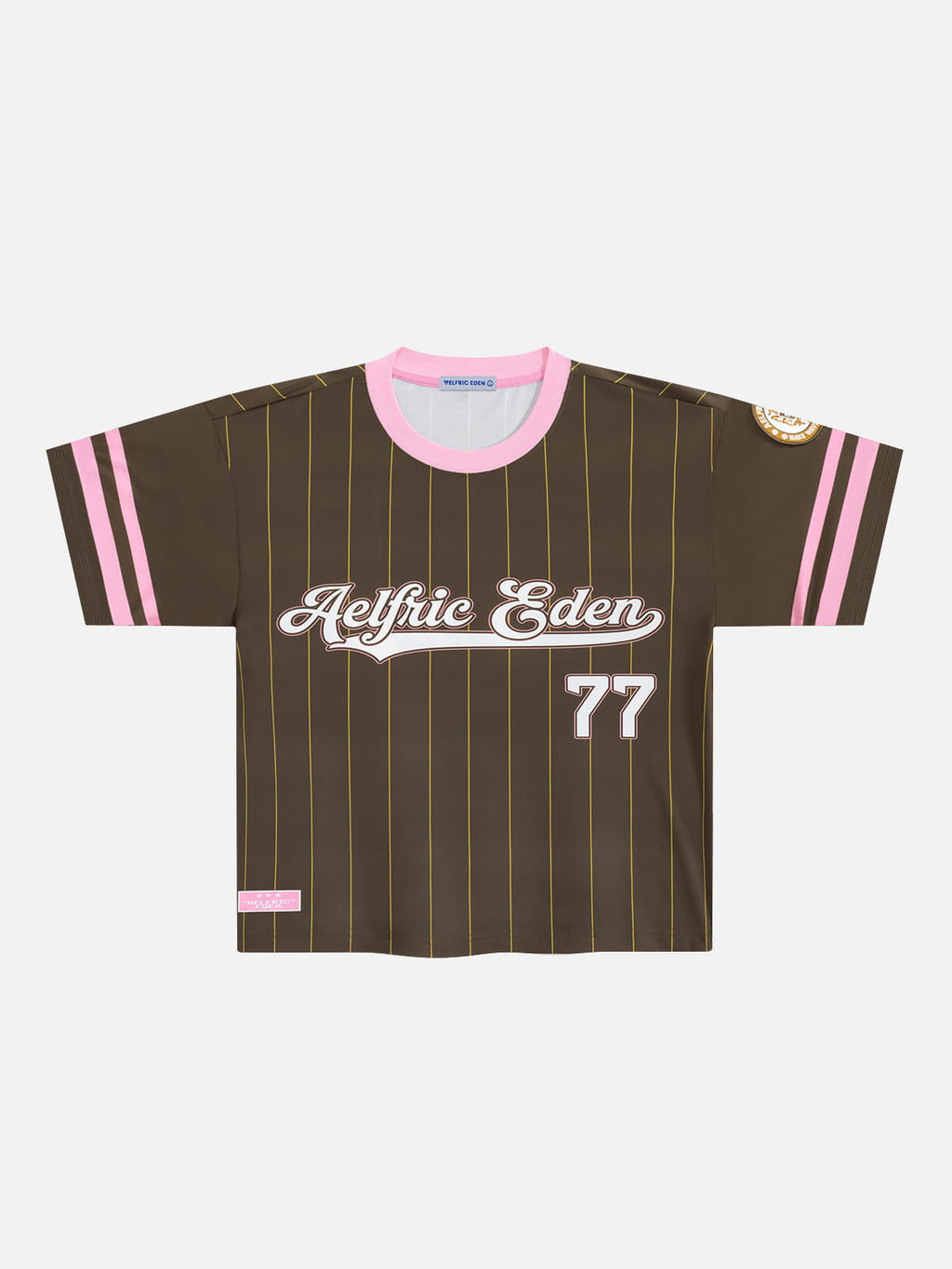 Aelfric Eden Boxy Pinstripe Jersey Tee