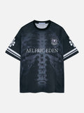 Aelfric Eden Skeleton Mesh Tee