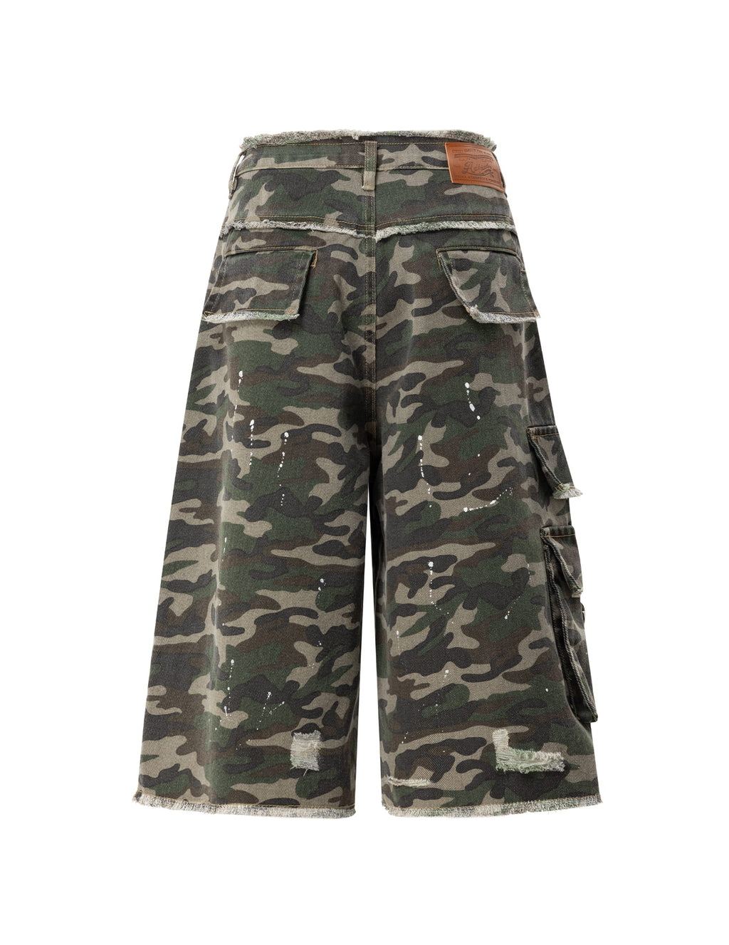 Aelfric Eden CAMO Cargo Longline Shorts