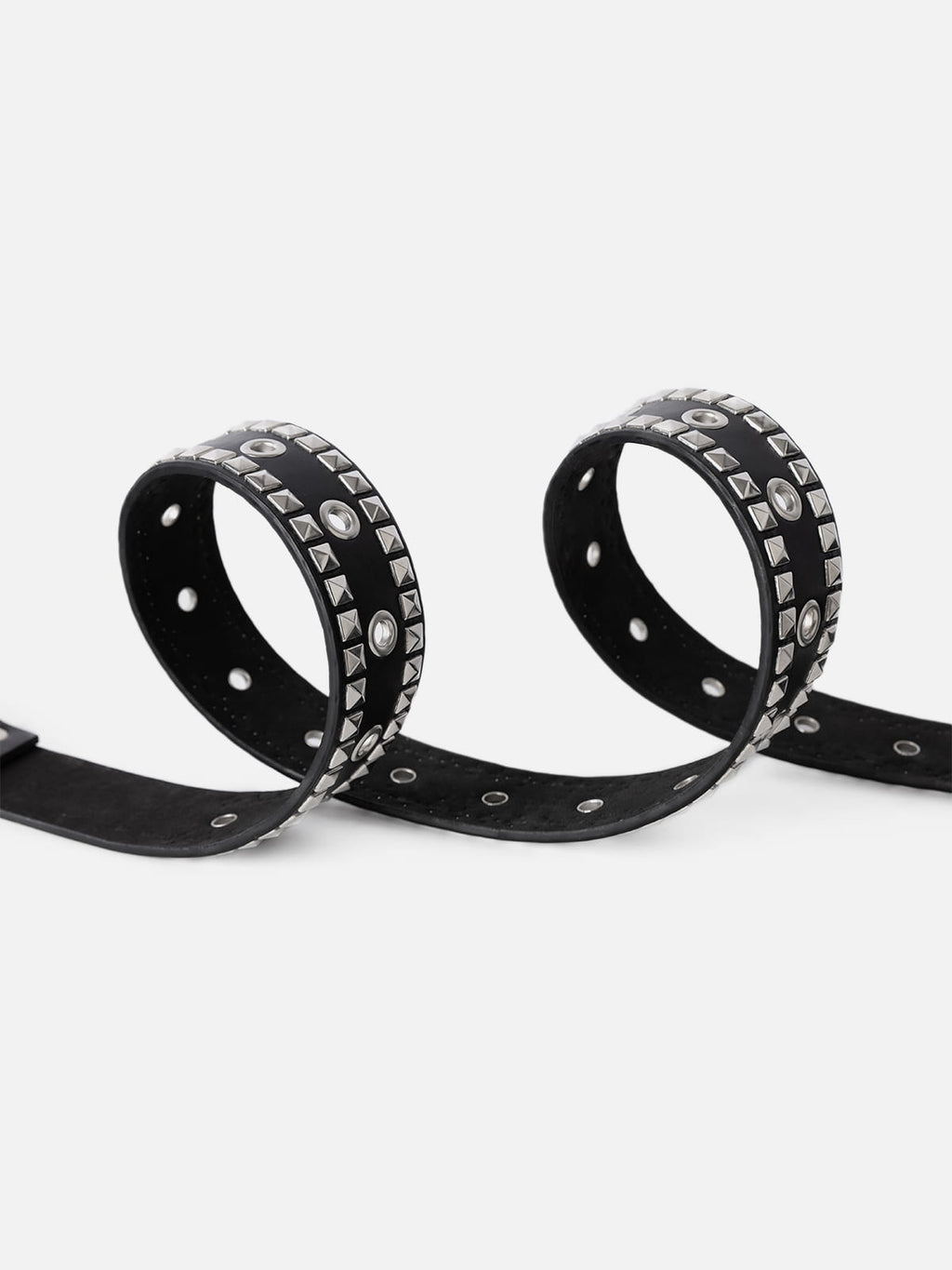 Studded Double Row Grommet Belt