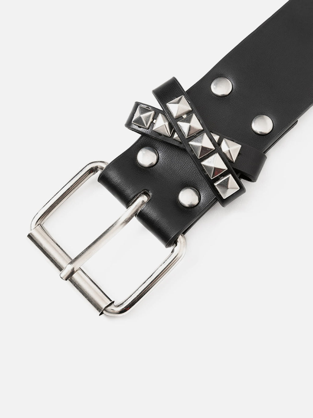 Studded Double Row Grommet Belt
