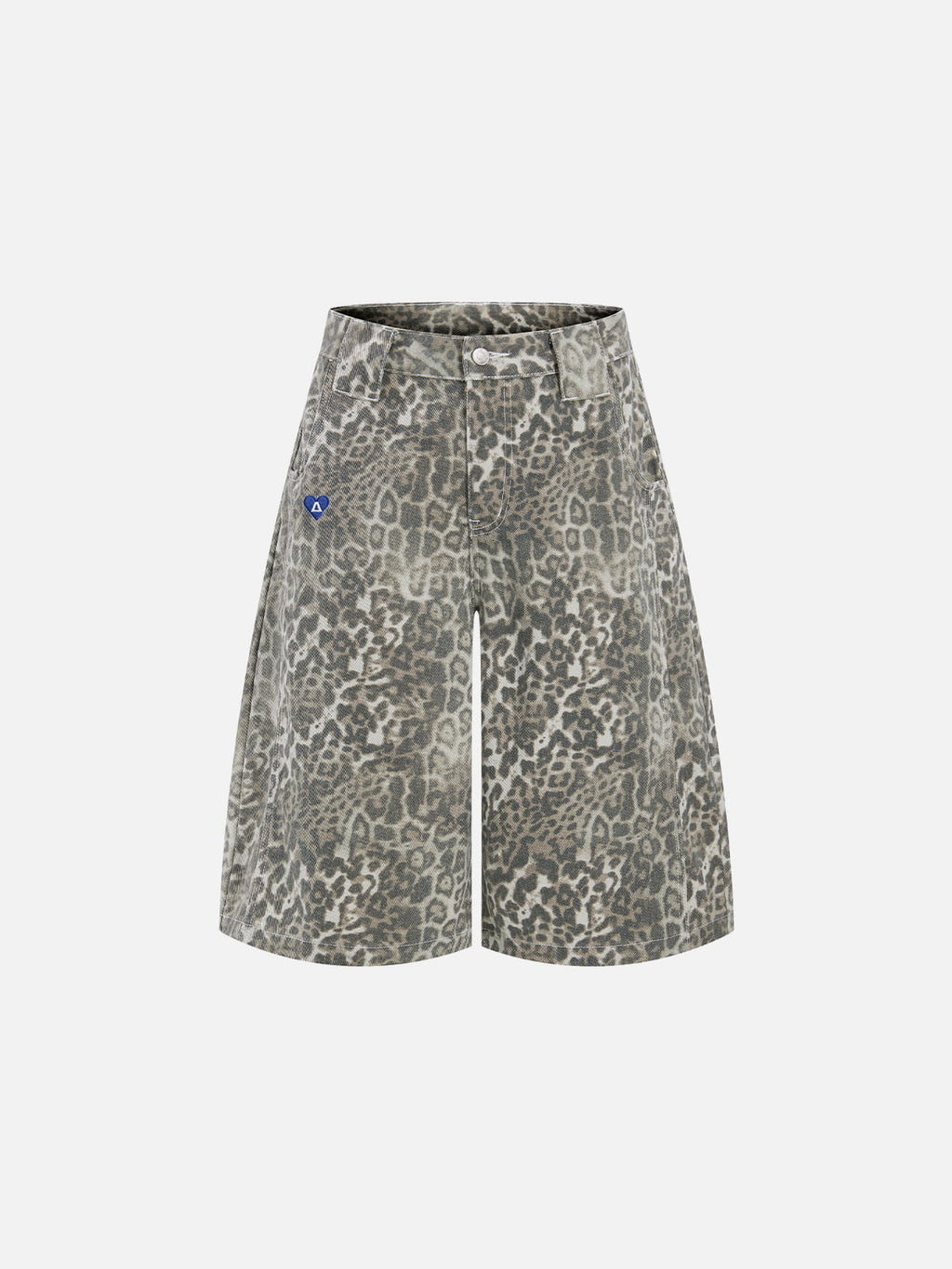 Aelfric Eden Leopard Print Longline Jorts