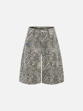 Aelfric Eden Leopard Print Longline Jorts