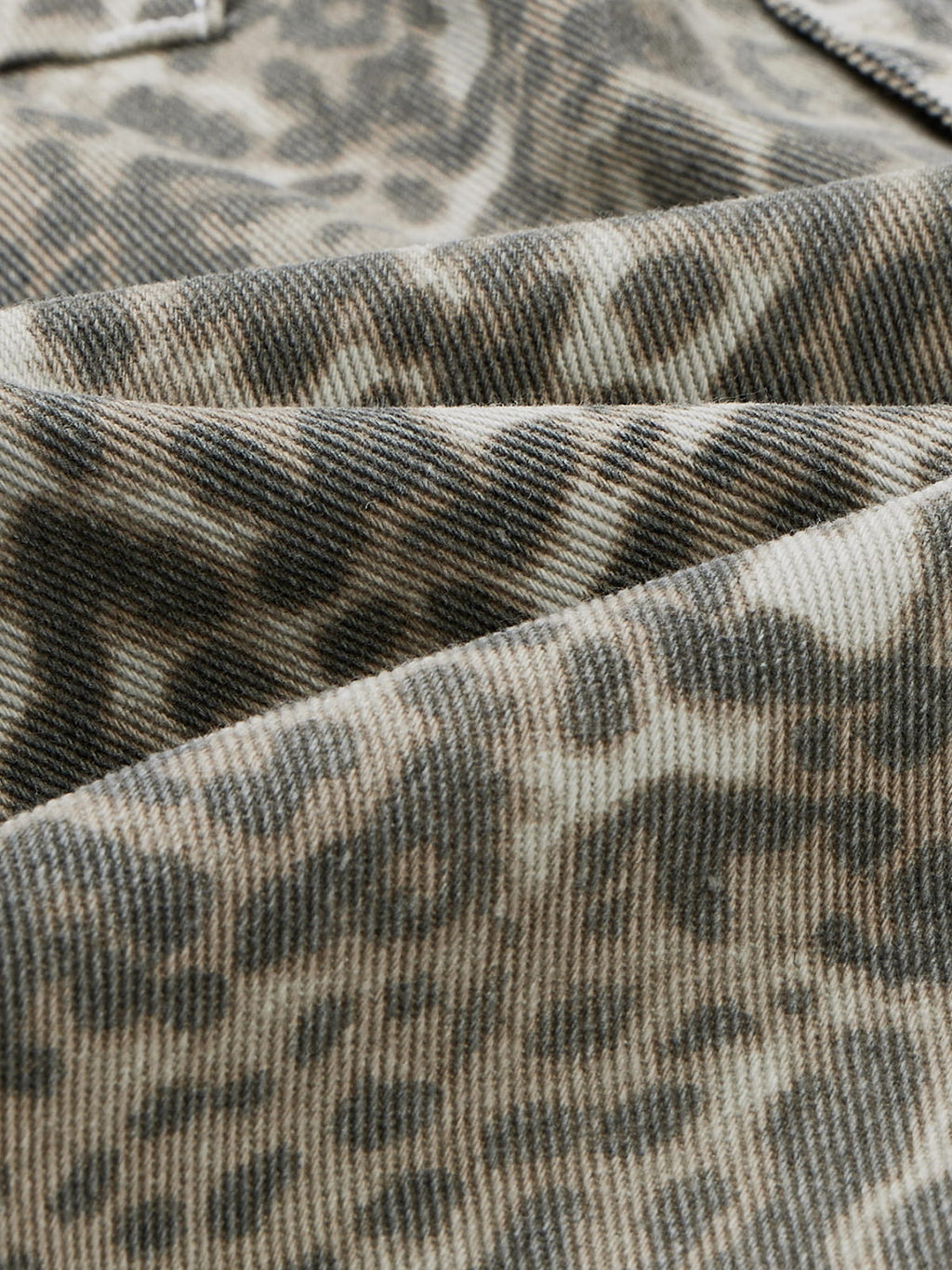 Aelfric Eden Leopard Print Longline Jorts