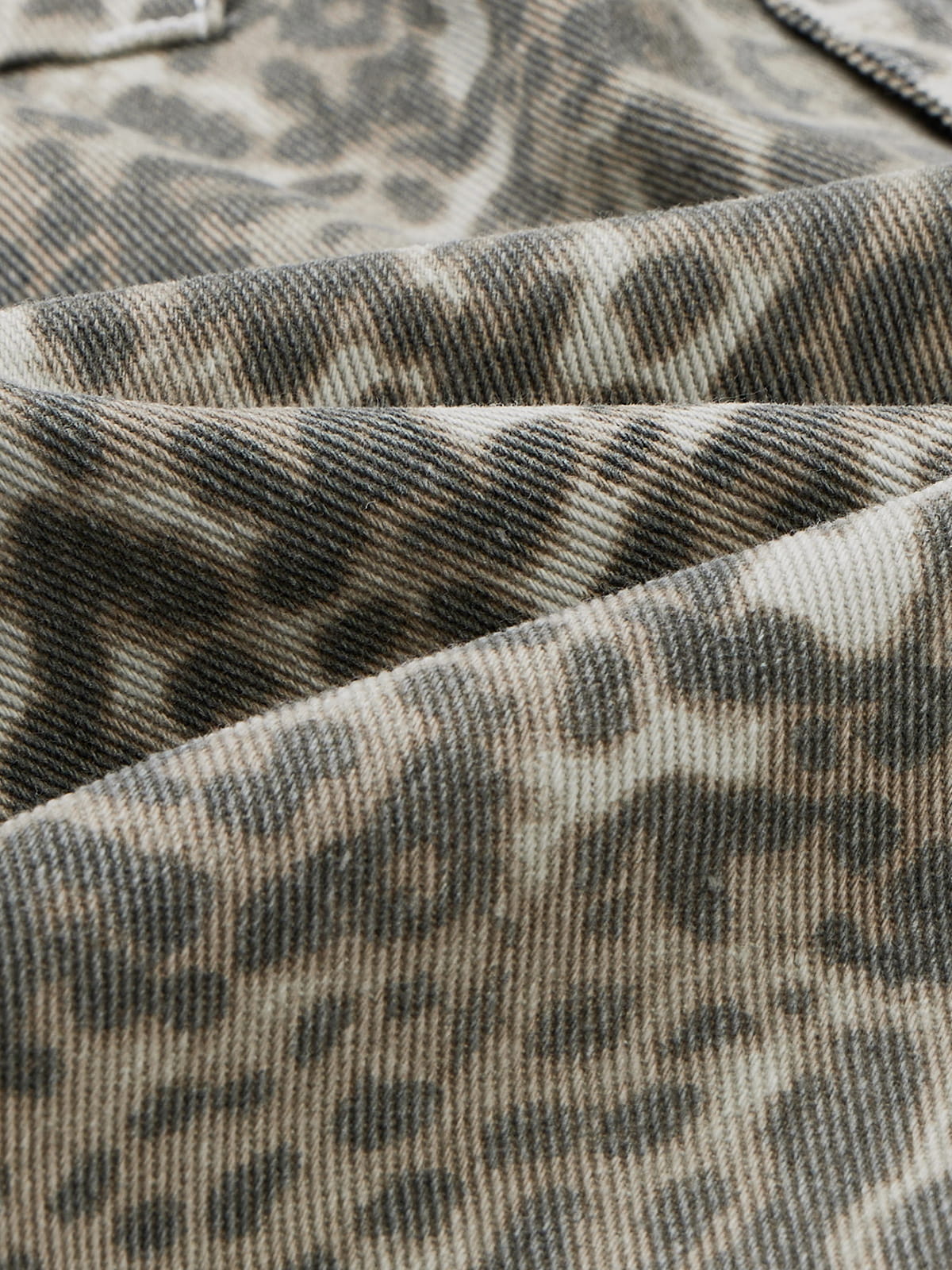 Aelfric Eden Leopard Print Longline Jorts