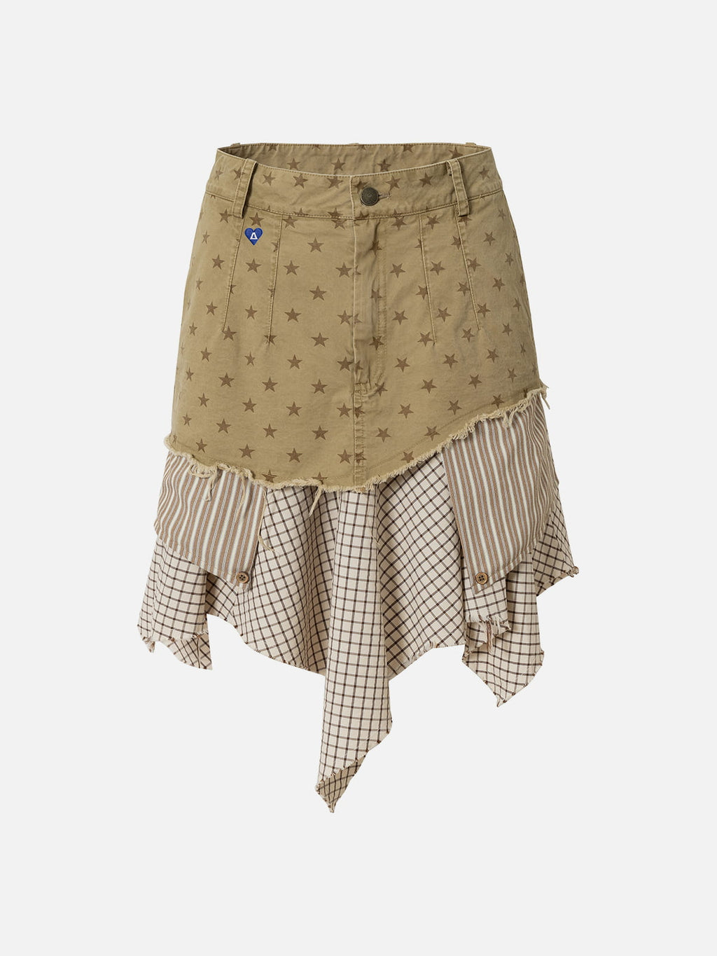 Aelfric Eden Star Patchwork Asymmetric Skirt