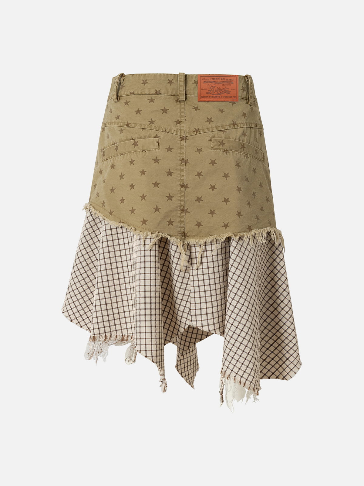 Aelfric Eden Star Patchwork Asymmetric Skirt