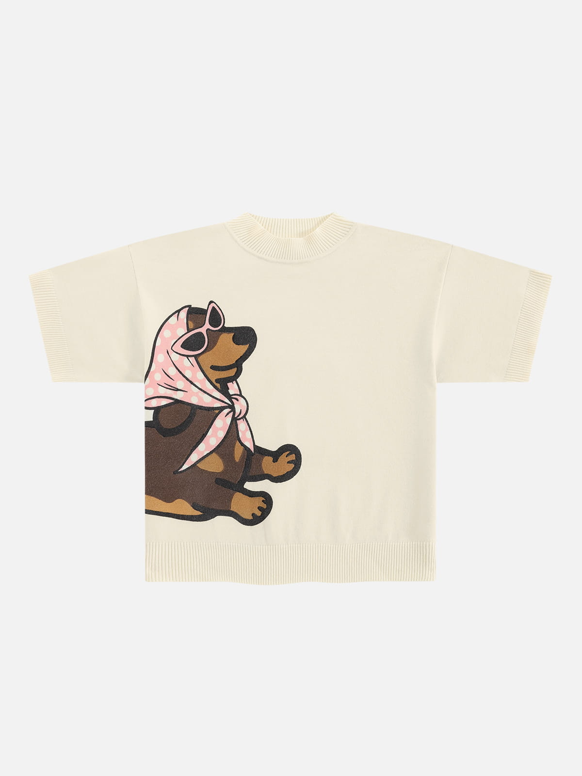 Aelfric Eden Boxy Dachshund Knit Tee