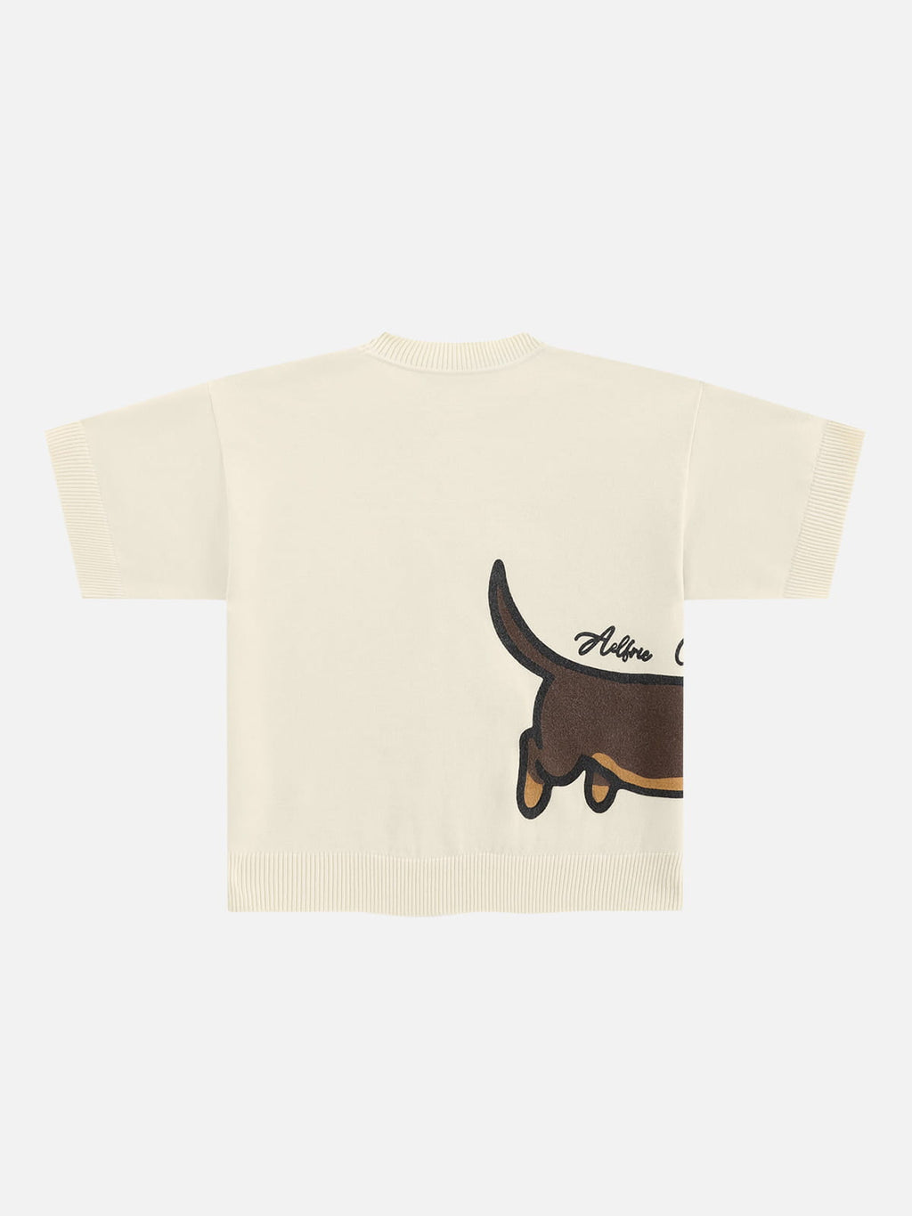 Aelfric Eden Boxy Dachshund Knit Tee