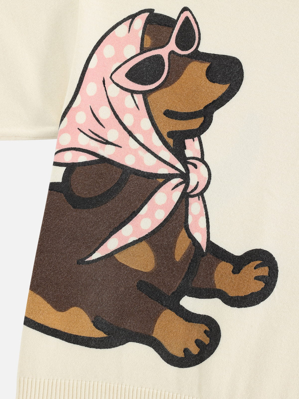 Aelfric Eden Boxy Dachshund Knit Tee