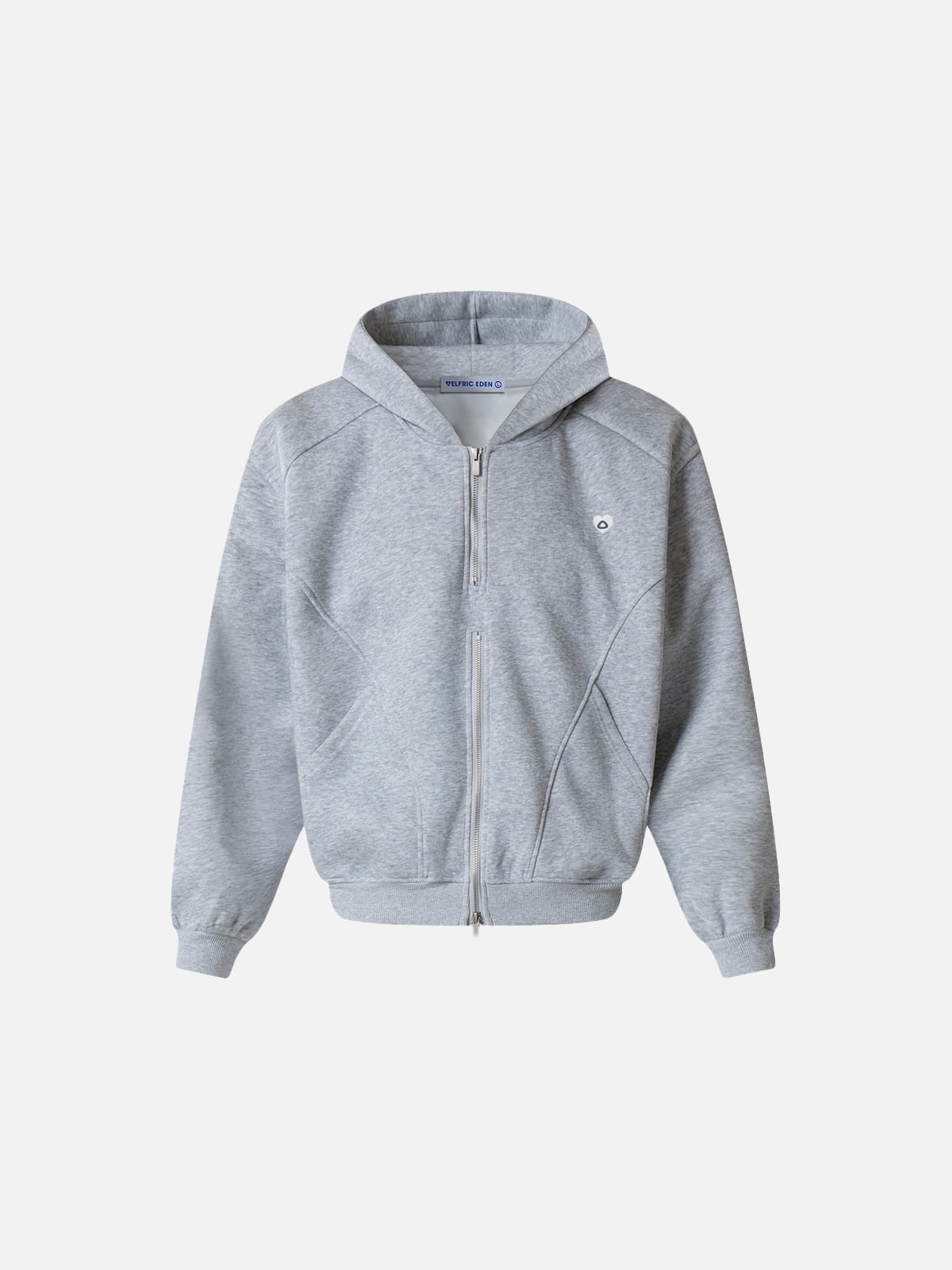 Aelfric Eden Curved Seam Zip Up Hoodie