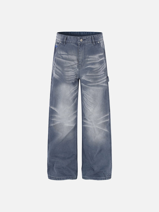 Aelfric Eden Whiskering Washed Jeans