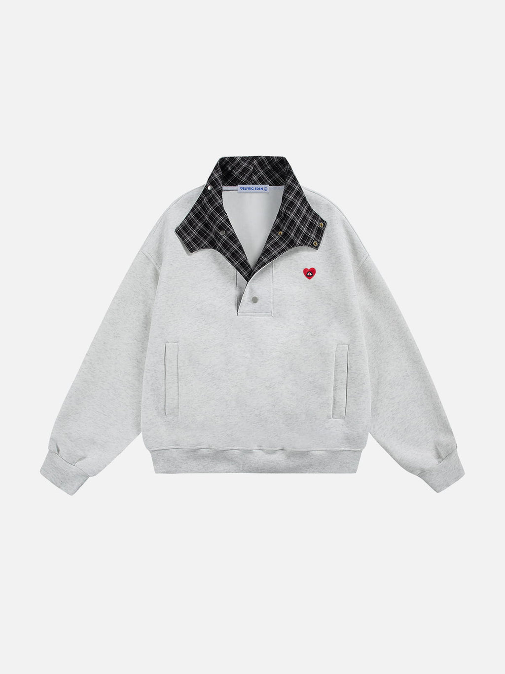 Aelfric Eden Boxy Botton Neck Sweatshirt