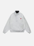 Aelfric Eden Boxy Botton Neck Sweatshirt