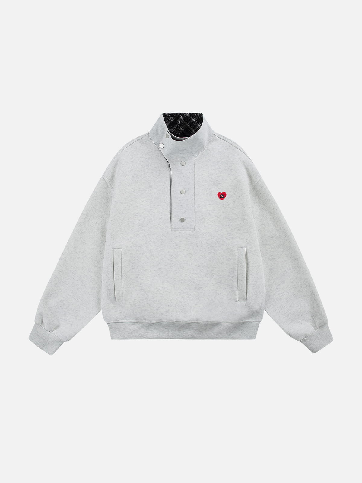 Aelfric Eden Boxy Botton Neck Sweatshirt