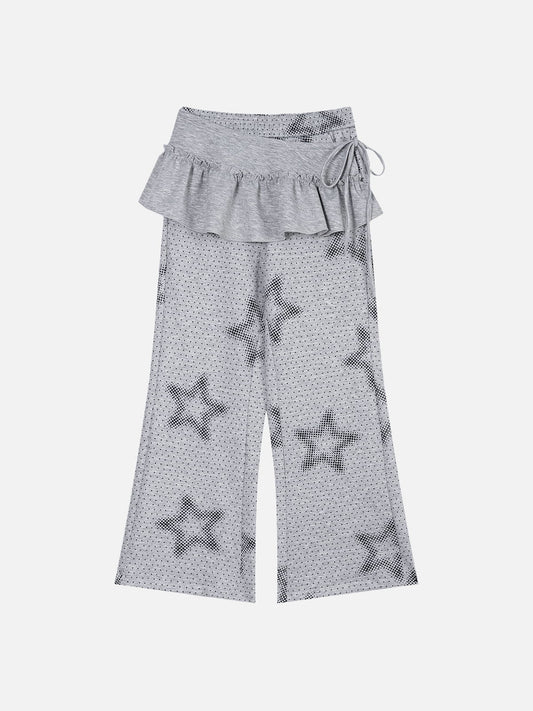 Aelfric Eden Star Ruffle Bootcut Pants