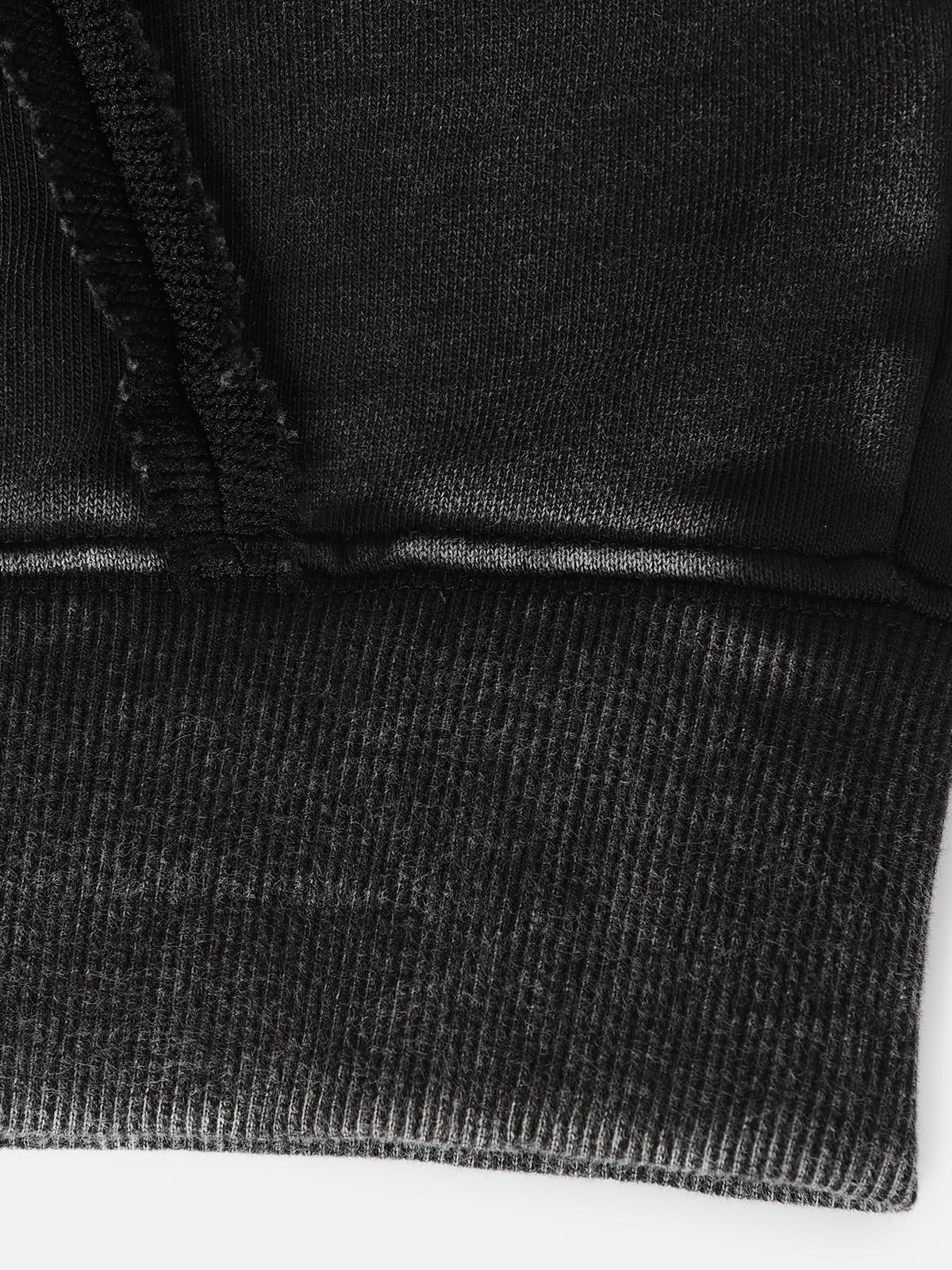 Aelfric Eden Washed Asymmetric Zip Up Hoodie