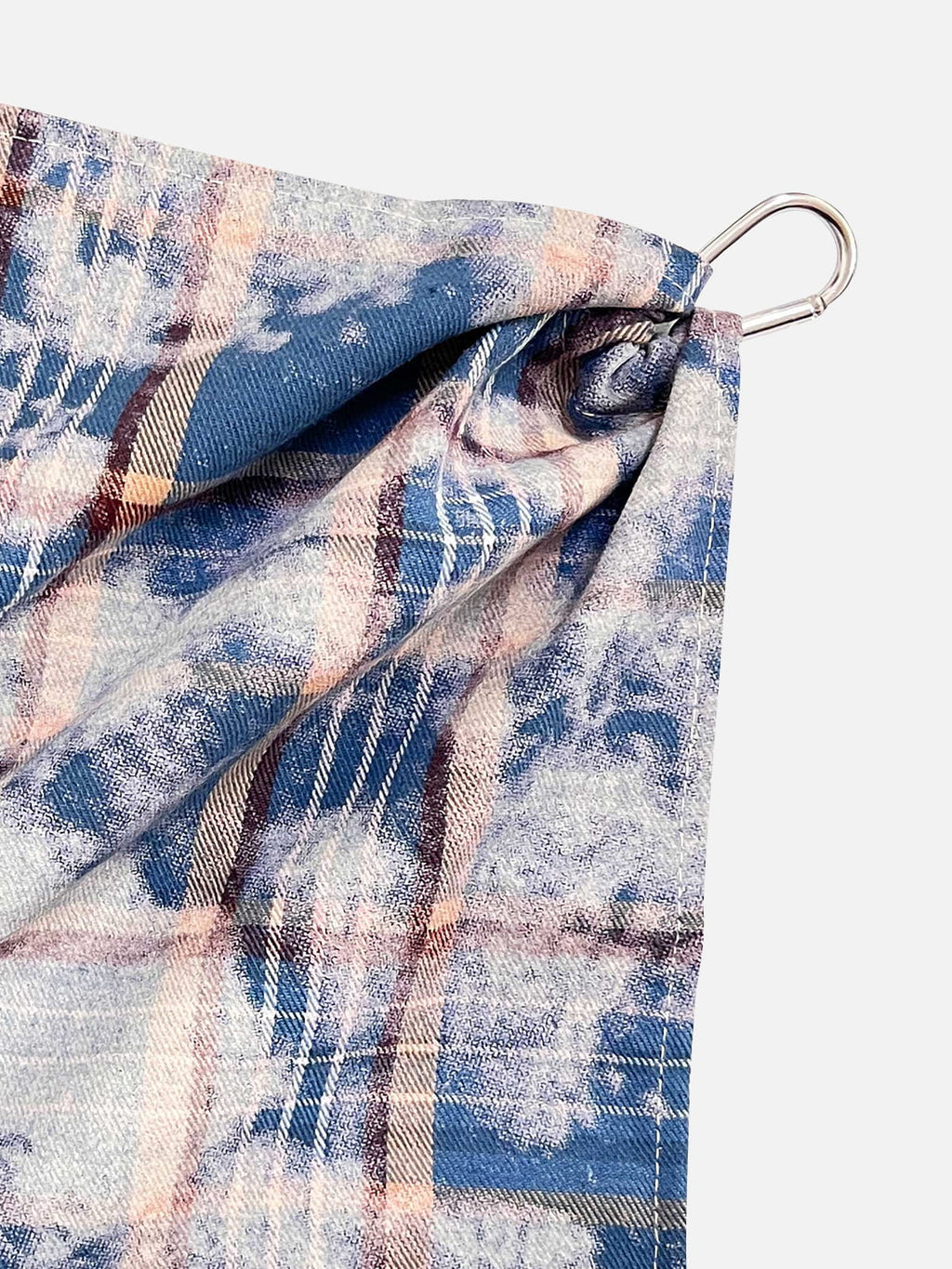 Cloud Plaid Square Scarf