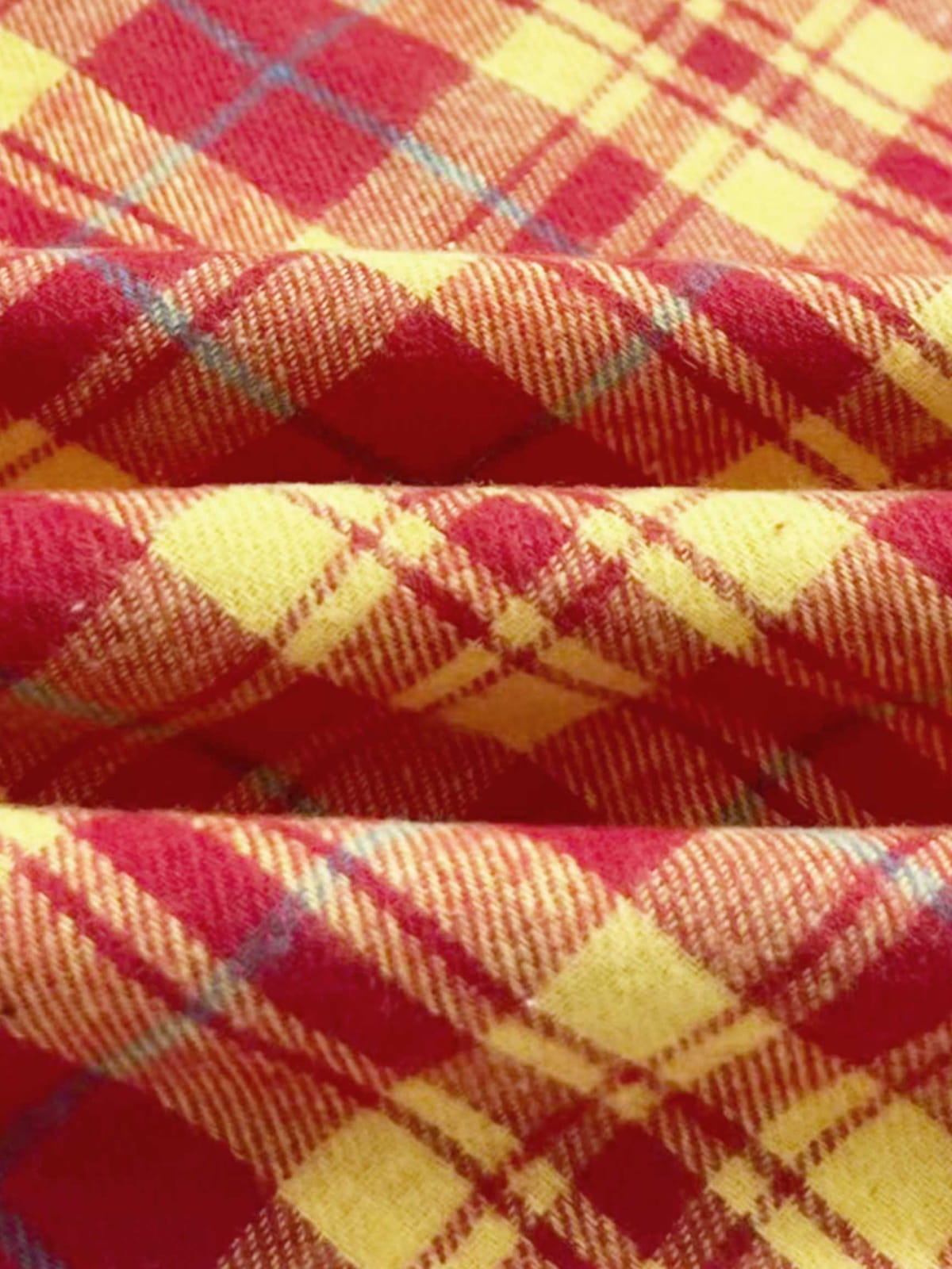 Plaid Square Scarf