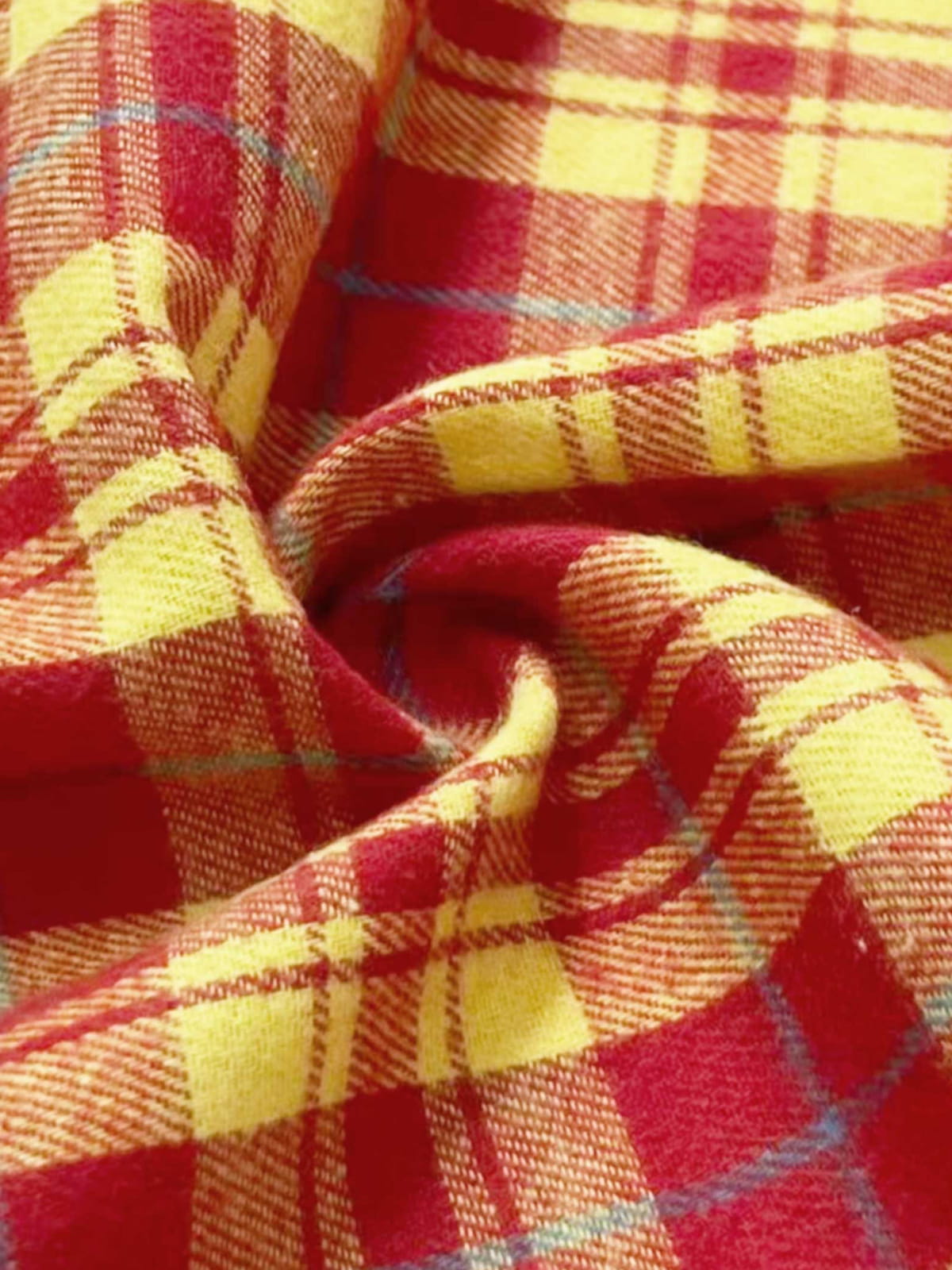 Plaid Square Scarf
