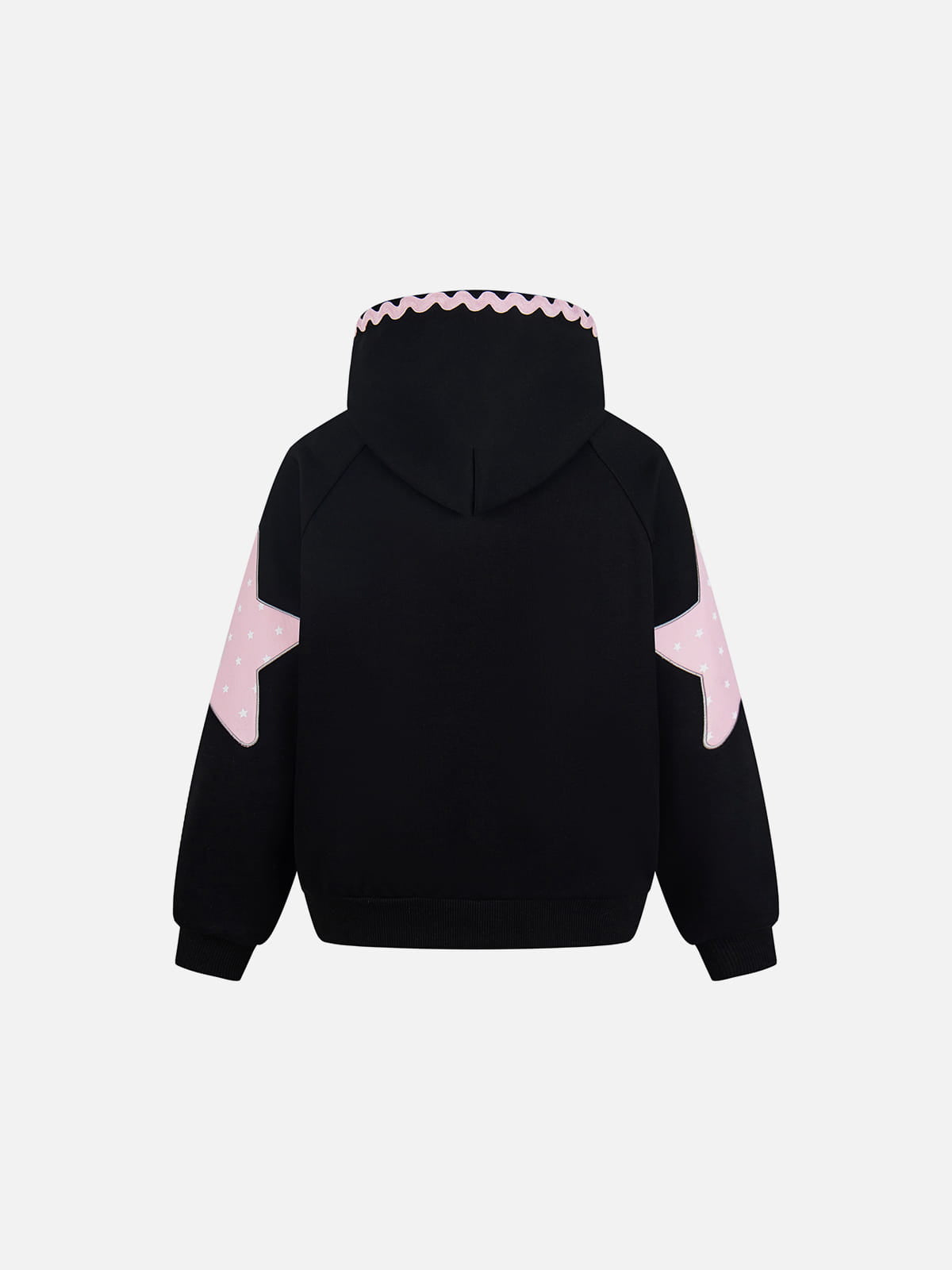Aelfric Eden Hair Clip Applique Zip Up Hoodie