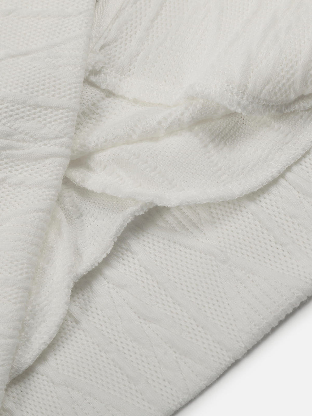 Aelfric Eden Boxy Cable Knit Zip Up Hoodie