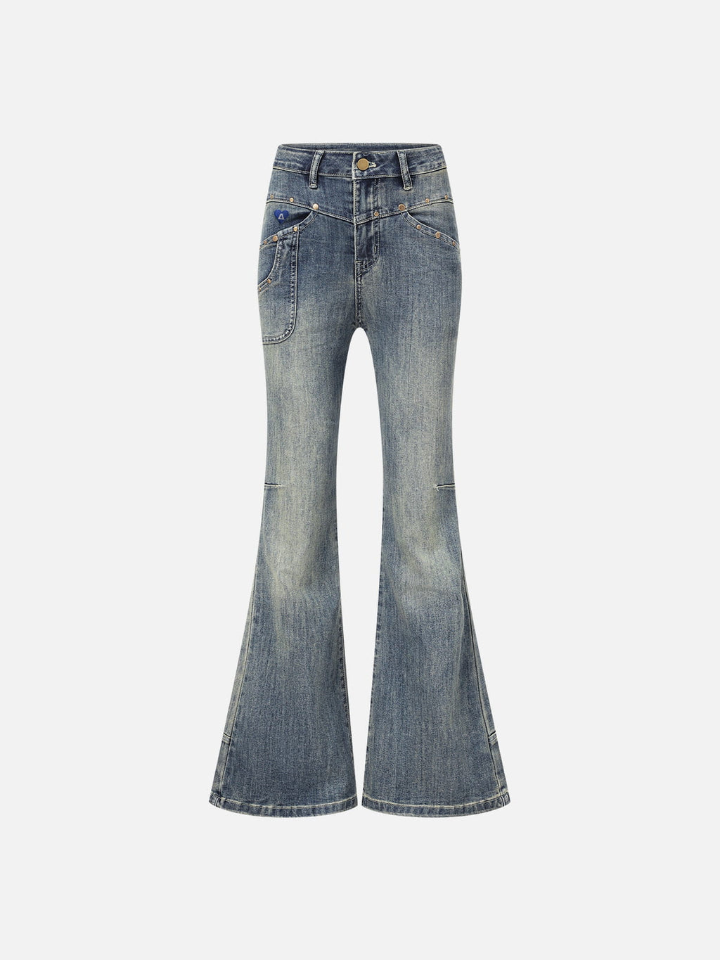 Aelfric Eden Rivet Pocket Bootcut Jeans