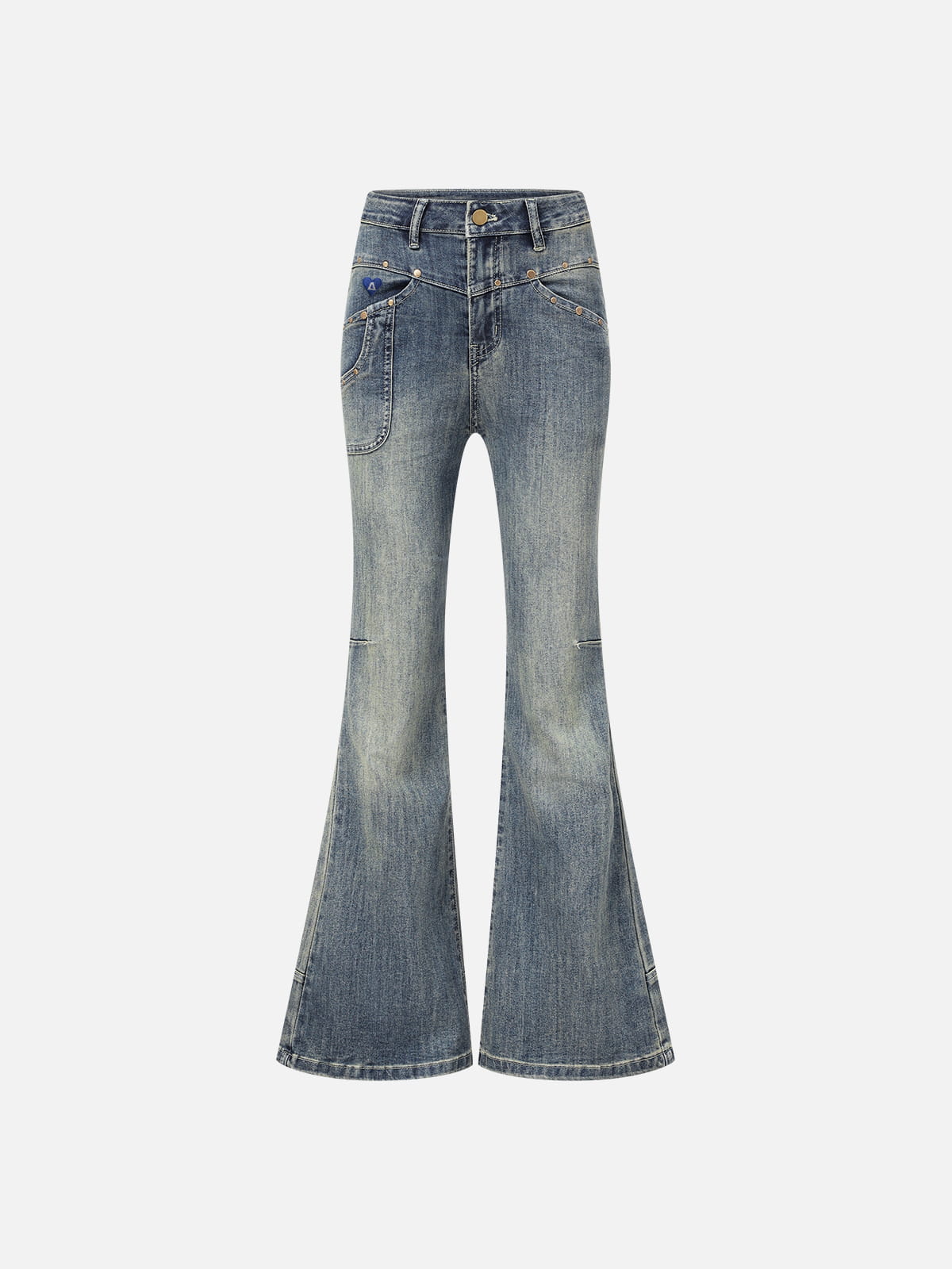 Aelfric Eden Rivet Pocket Bootcut Jeans