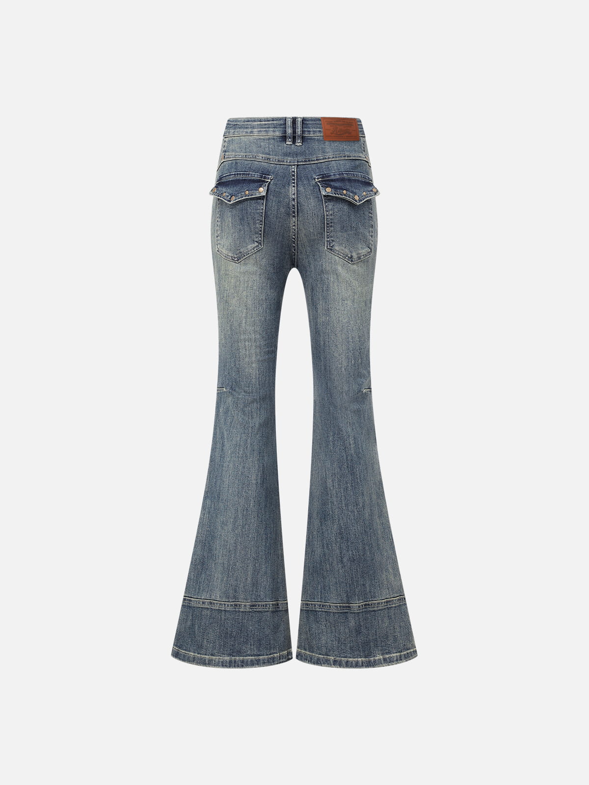 Aelfric Eden Rivet Pocket Bootcut Jeans