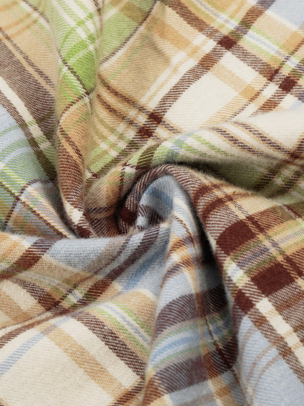 Aelfric Eden Star Waist Plaid Baggy Barrel Pants