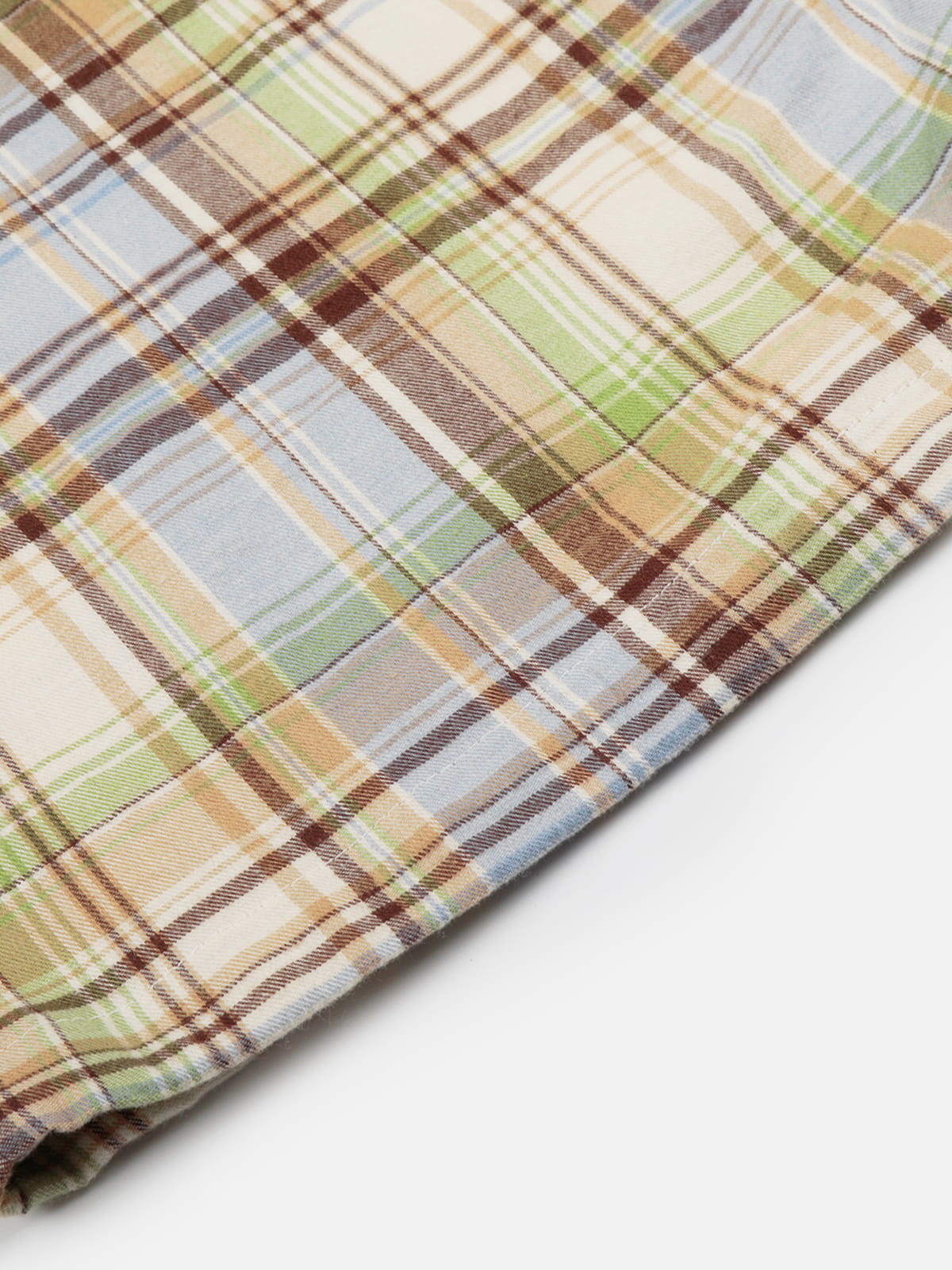 Aelfric Eden Star Waist Plaid Baggy Barrel Pants