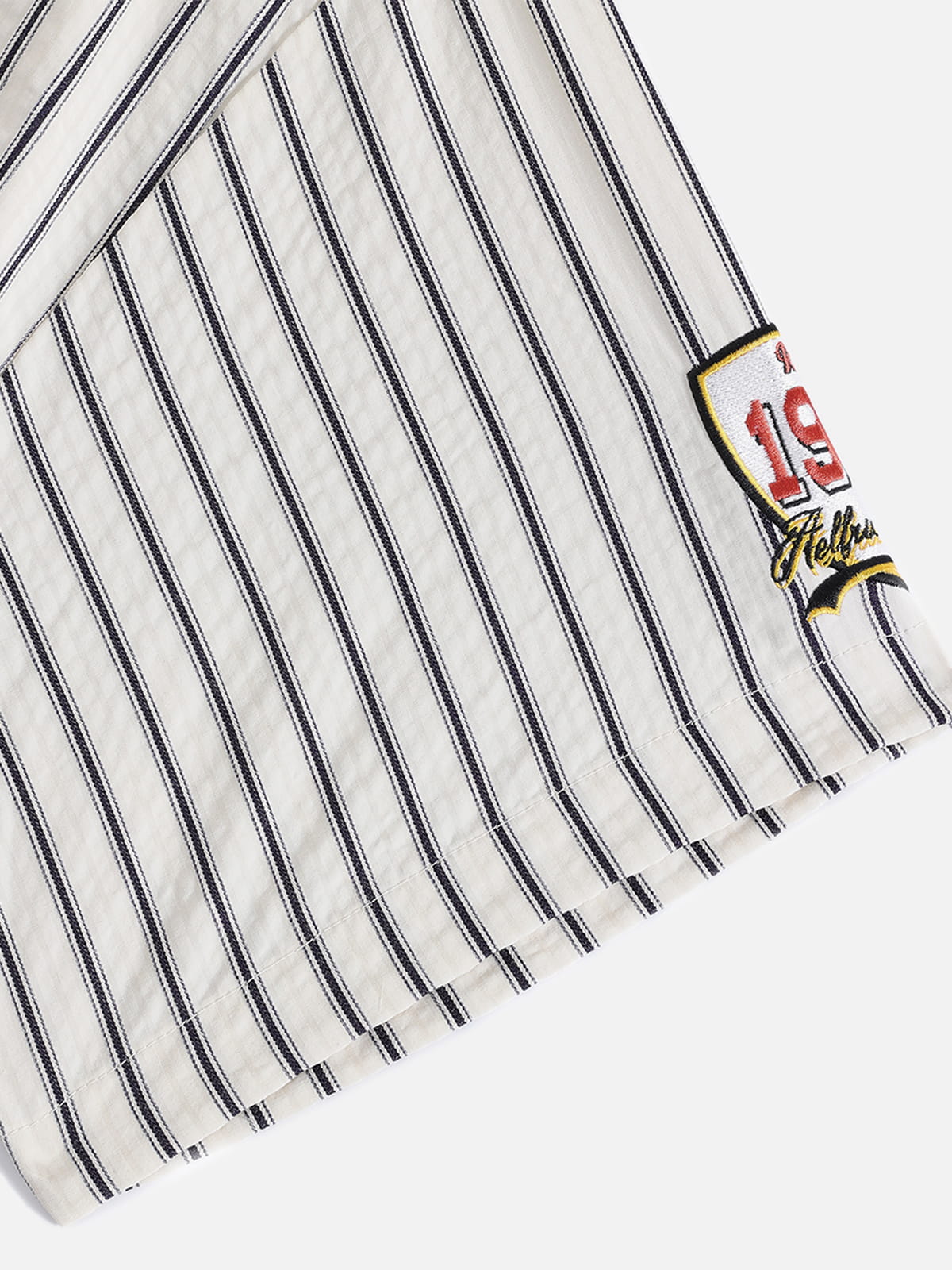 Aelfric Eden Stripe Patch Short Sleeve Shirt