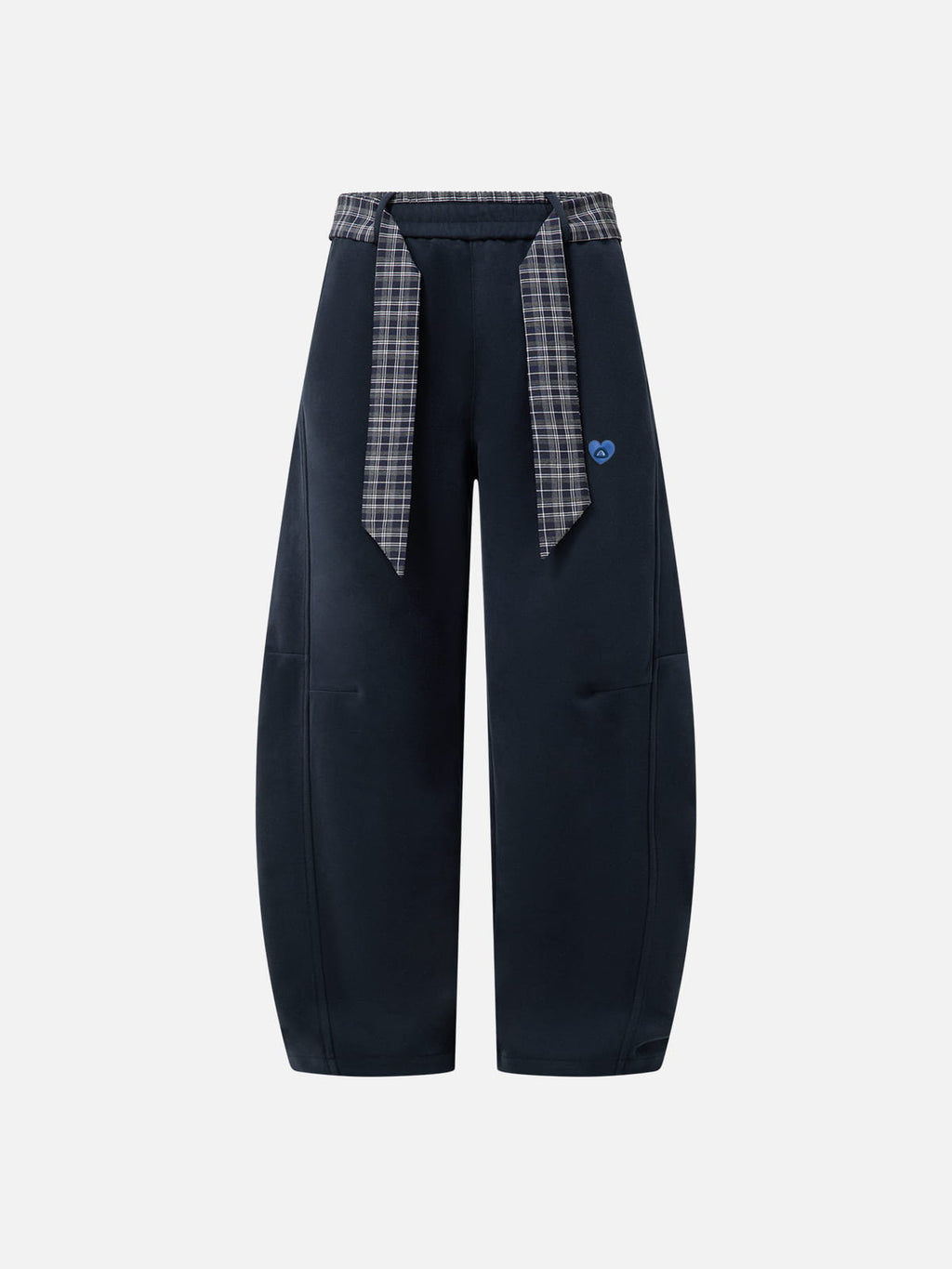 Aelfric Eden Plaid Tie Baggy Barrel Sweatpants