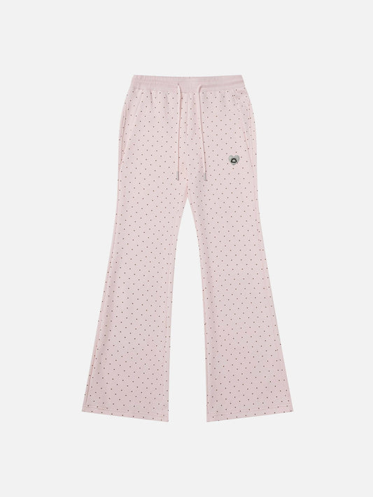 Aelfric Eden Polka Dot Bootcut Sweatpants