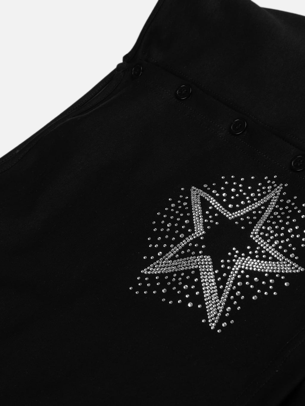 Aelfric Eden Rhinestone Star Skirt Bootcut Pants