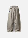 Aelfric Eden Pinstripe Baggy Barrel Pants