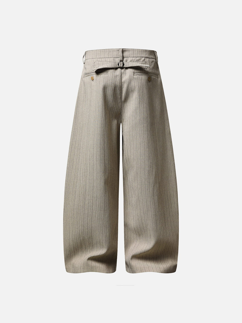 Aelfric Eden Pinstripe Baggy Barrel Pants