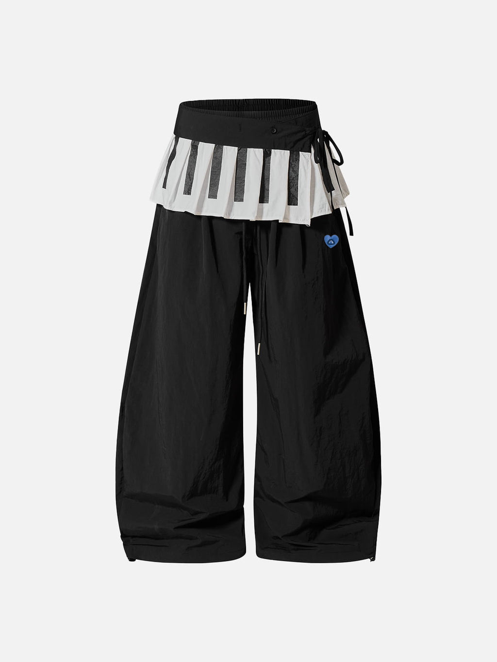 Aelfric Eden Piano Pleated Baggy Barrel Sweatpants