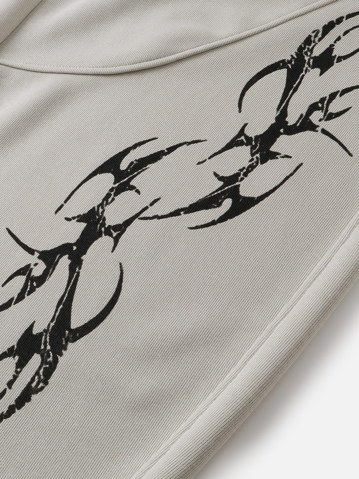 Aelfric Eden Thorn Print Baggy Barrel Sweatpants