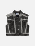 Aelfric Eden Super Boxy Washed Denim Vest
