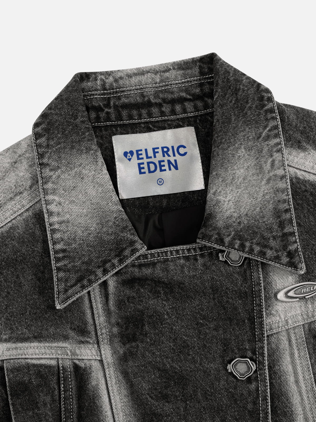 Aelfric Eden Super Boxy Washed Denim Vest
